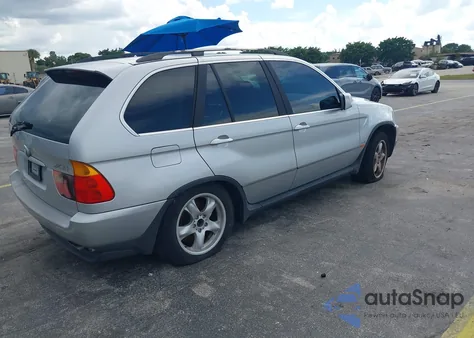 2001 BMW X5 4.4I z USA, uszkodzony, nr VIN WBAFB33561LH22828